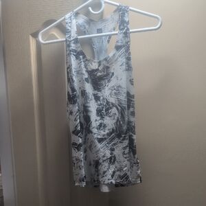 Marble Print Women's Tank Top